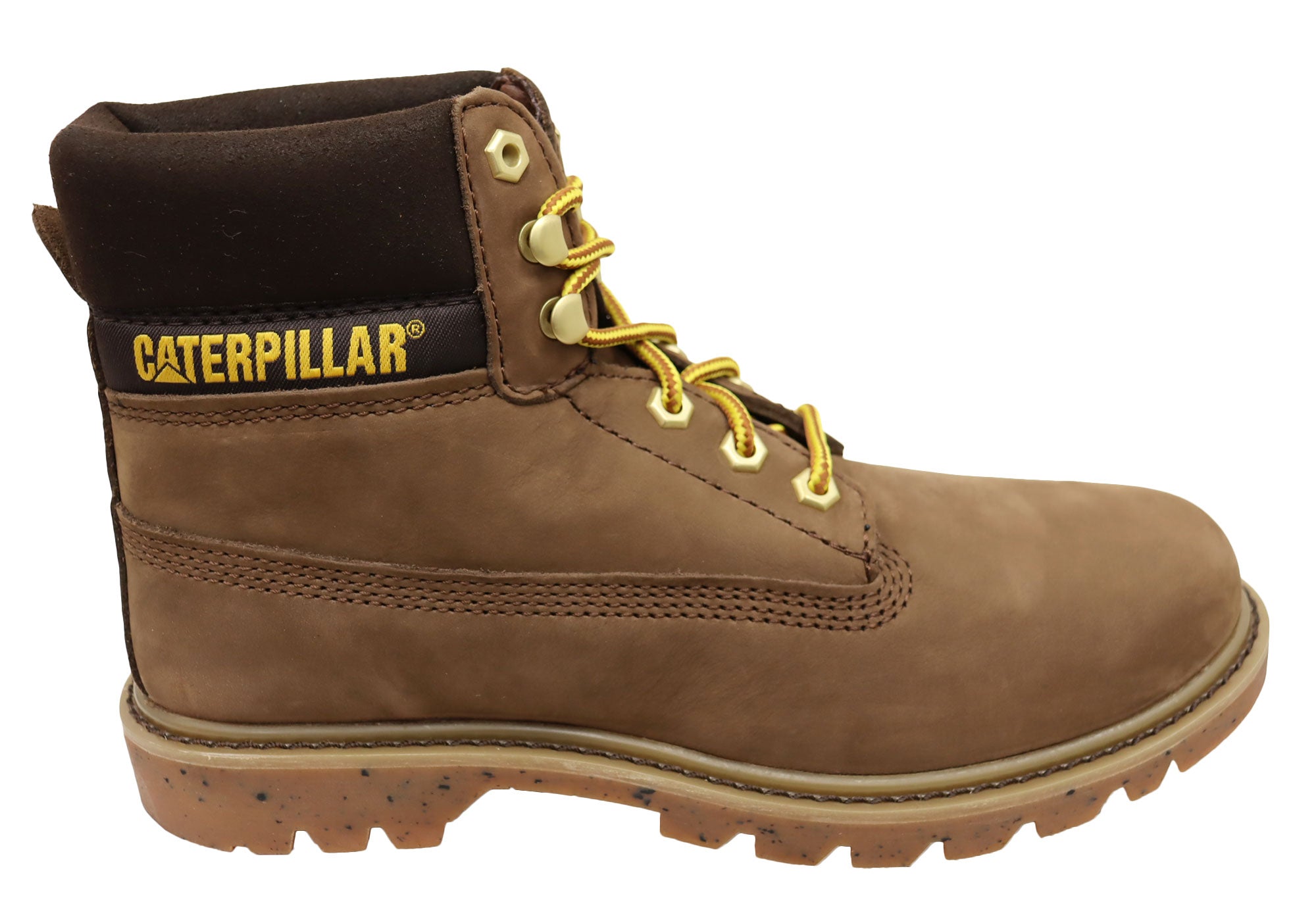 Caterpillar leather outlet lace up boots