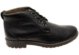 Pegada Ross Mens Comfortable Leather Boots Made In Brazil