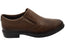 Pegada Kaine Mens Comfortable Brazilian Leather Slip On Dress Shoes