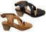 Orizonte Auckland Womens European Leather Mid Heel Comfortable Sandals