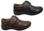 Hush Puppies Bloke Mens Comfortable Leather Triple Wide Fit Shoes