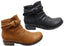 Orizonte Devo Womens European Comfortable Leather Ankle Boots