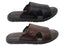 Democrata Jeff Mens Leather Comfortable Slide Sandals Made In Brazil