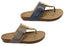 Homyped Womens River Comfortable Wide Fit Thongs Sandals