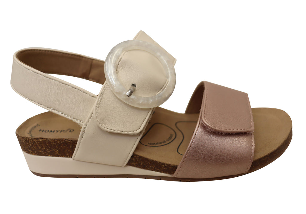 Wide width hot sale footbed sandals