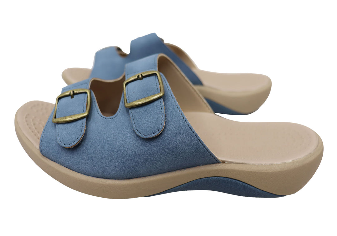 Homyped Womens Niche Supportive Slides Sandals – Brand House Direct