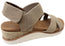 Skechers Womens Bobs Arch Fit Beach Kiss Growl Power Sandals