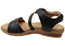 Orizonte Sorrento Womens Comfortable European Leather Sandals