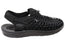 Keen Mens Uneek Comfortable Black Sandals