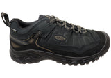 Keen Mens Targhee IV Waterproof Hiking Shoes Triple Black