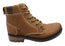 Pegada Brazen Mens Comfortable Leather Boots Made In Brazil