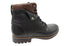 Pegada Julian Mens Comfortable Leather Boots Made In Brazil