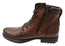 Pegada Julian Mens Comfortable Leather Boots Made In Brazil