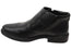 Pegada Xavier Mens Comfortable Leather Boots Made In Brazil