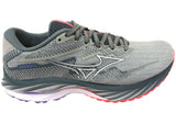 Mizuno Womens Wave Rider 27 Wide Fit Comfortable Running Shoes