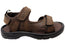 Propet Mens Daytona 3E Extra Wide Comfortable Adjustable Sandals