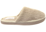 Grosby Invisible Loop Womens Comfortable Open Back Slippers