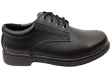 Primeovers Ontario Leather Older Girls Womens School Shoes