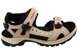 ECCO Womens Offroad Comfortable Leather Adjustable Sandals