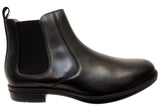 Florsheim Mens EEE Triple Wide Leather Glendale Chelsea Boots