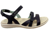 ECCO Womens Cruise II Comfortable Leather Sandals