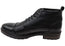 Democrata Riccardo Mens Brazilian Comfortable Leather Lace Up Boots