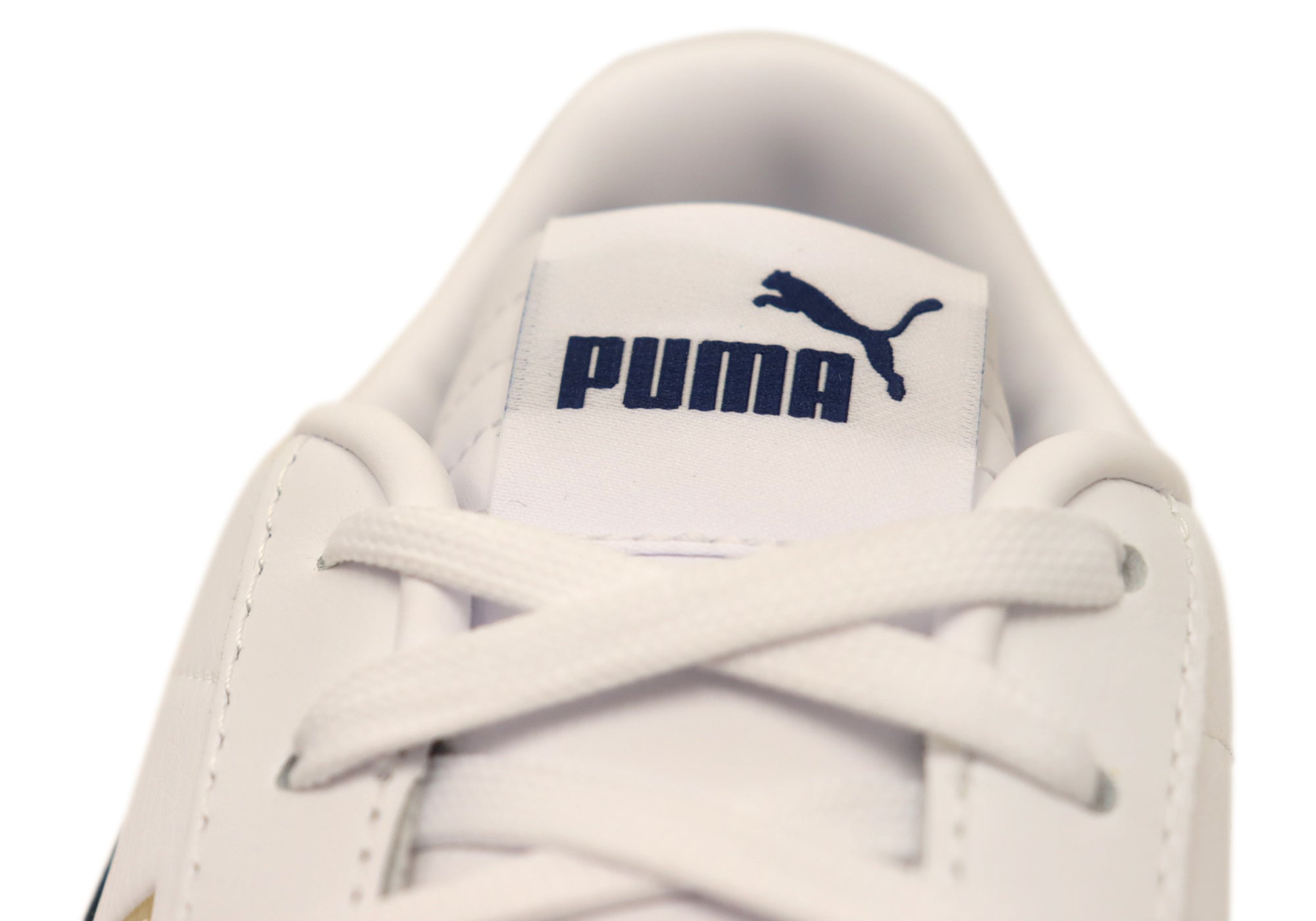 Puma Mens Club 5v5 Comfortable Leather Lace Up Sneakers