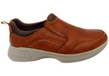 Explorer Ramone Mens Comfortable Leather Slip On Casual Shoes