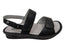 Alegria Verona Basketry Black Womens Comfortable Leather Sandals