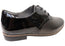 Homyped Empress Derby Womens Supportive Leather Lace Up Shoes