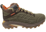 Merrell Mens Moab Speed 2 Mid Lthr Waterproof Comfortable Hiking Boots