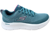 Skechers Womens GOwalk Flex Kali Comfortable Lace Up Shoes