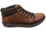 Pegada Mission Mens Comfortable Leather Boots Made In Brazil