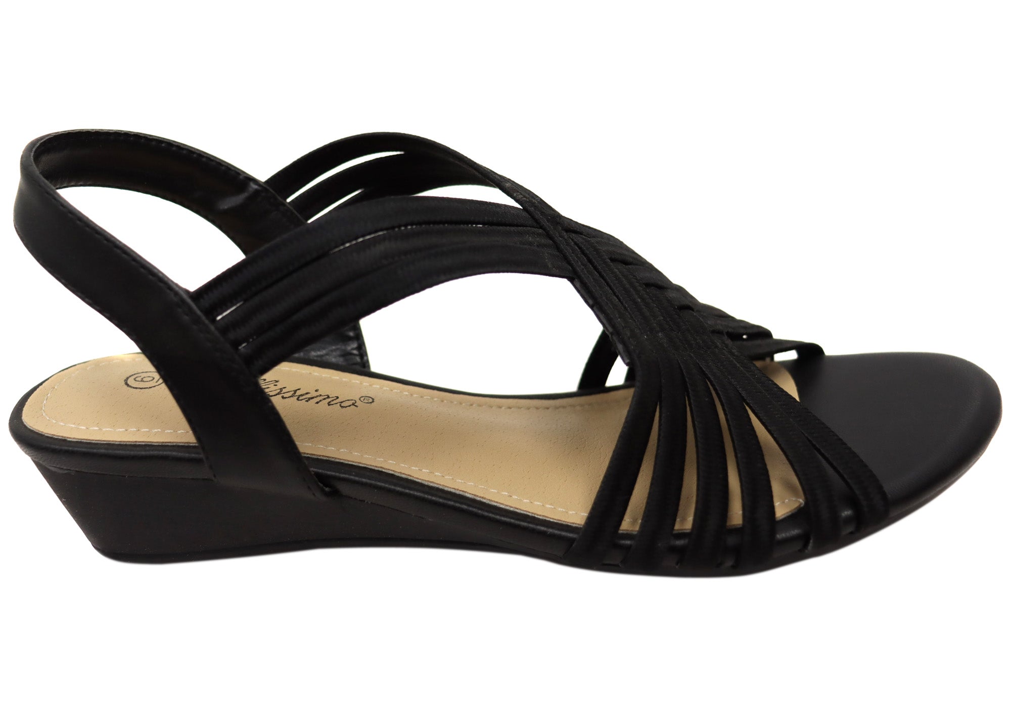 Bellissimo wedge sandals uk best sale