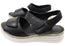 Cabello Comfort Rosie Womens Leather Comfortable Sandals