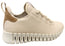 ECCO Womens Comfortable Leather Gruuv Sneakers Shoes