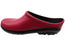 Sloggers Comfortable Womens Premium Clog Sangria Red