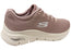 Skechers Womens Arch Fit Comfortable Lace Up Shoes