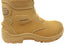 KingGee Mens Bennu Pro 9 Comfortable Leather Work Boots Wheat