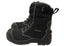 KingGee Mens Bennu Pro 9 Comfortable Leather Work Boots Black