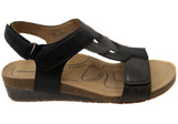 Homyped Logan T Bar Womens Comfortable Wide Fit Sandals