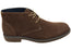 Hush Puppies Terminal Mens Extra Wide Width Leather Suede Boots