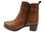 Orizonte Aquem Womens European Comfortable Leather Ankle Boots