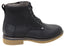 Hush Puppies Montreal Mens Wide Width Leather Lace Up Boots