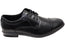 Hush Puppies Cain Mens Wide Fit Comfort Leather Lace Up Dress Shoes