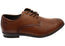 Hush Puppies Cale Mens Wide Fit Comfort Leather Lace Up Dress Shoes