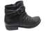 Orizonte Devo Womens European Comfortable Leather Ankle Boots