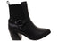 Hush Puppies Vala Harness Womens Leather Mid Heel Ankle Boots