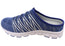 Scholl Orthaheel Utopia Knit Womens Comfortable Open Back Casual Shoes