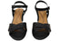 Hush Puppies Letifa Womens Comfortable Leather Mid Heel Sandals